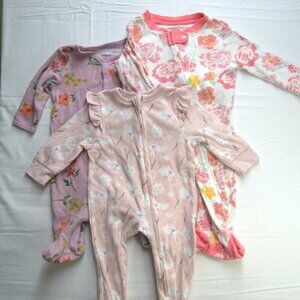 Lila & Jack, Carter's & Burt's Bees Onsies, Size 0-3 months-3 months, Baby Girl